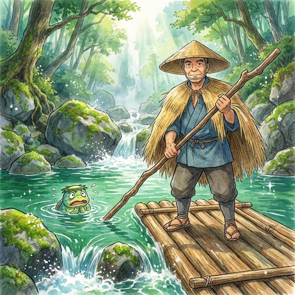 朽木の秘境に眠る「七シコブチ」の謎—思子淵神社（小川）と河童退治の伝説