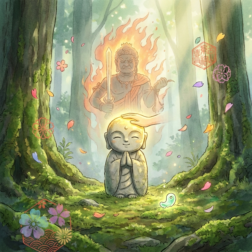幸せを呼ぶ「子なで」の社、川口・元郷氷川神社。夢のお告げと不動明王の謎に迫る！